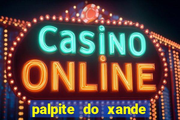 palpite do xande para hoje